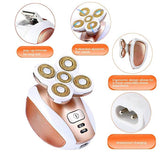 [2020 Newest Version]Women Waterproof Painless Hair Remover,Cordless Electric Shaver Leg Hair Removals Trimmer Epilator,Good Finishing and Well Touch for Leg Face Lips Body Arm Bikini Area As Seen On - wooelnet