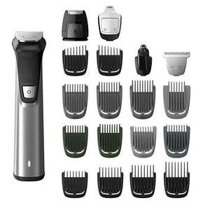 Philips Norelco Multigroom Series 7000, Men's Grooming Kit with Trimmer for Beard, Head, Body, and Face - No Blade Oil Needed, MG7750/49 - wooelnet