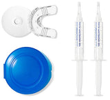 AuraGlow Teeth Whitening Kit, LED Light, 35% Carbamide Peroxide, (2) 5ml Gel Syringes, Tray and Case - wooelnet