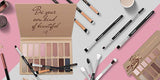 Best Pro Eyeshadow Palette Makeup - Matte Shimmer 16 Colors - Highly Pigmented - Professional Nudes Warm Natural Bronze Neutral Smoky Cosmetic Eye Shadows - wooelnet