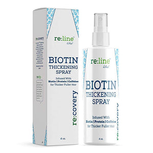 Biotin Hair Thickening Spray for Thin Hair Texturizing Spray Hair Loss Prevention Thinning Hair Thickening Tonic for Fine Hair Thick Hair Growth Products for Men for Women - wooelnet