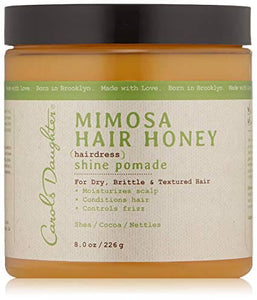 Carol's Daughter Mimosa Hair Honey Shine Pomade For Dry Hair and Textured Hair, with Shea Butter and Cocoa Butter, Paraben Free Hair Pomade, 8 fl oz (Packaging May Vary) - wooelnet