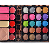 Ecvtop Professional Makeup Kit Eyeshadow Palette Lip Gloss Blush Concealer,29 Color - wooelnet