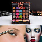 Ecvtop Professional Makeup Kit Eyeshadow Palette Lip Gloss Blush Concealer,29 Color - wooelnet