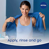 NIVEA Nourishing In-Shower Body Lotion - Non-Sticky For Dry to Very Dry Skin - 13.5 fl. oz. Bottle (Pack of 3) - wooelnet
