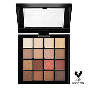 NYX PROFESSIONAL MAKEUP Ultimate Shadow Palette, Eyeshadow Palette, Warm Neutrals,1 Count - wooelnet