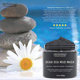 New York Biology Dead Sea Mud Mask for Face and Body - All Natural - Spa Quality Pore Reducer for Acne, Blackheads and Oily Skin - Tightens Skin for A Healthier Complexion - 8.8 oz - wooelnet