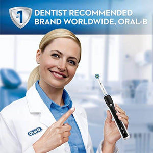 Oral-B Black Pro 1000 Power Rechargeable Electric Toothbrush, Powered by Braun - wooelnet