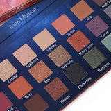 Prism Makeup 21 Colors Pigmented Eyeshadow Palette 6 Matte + 15 Shimmer Blendable Long Lasting Eye Shadow Palette Natural Colors Neutral Pigment Shadow Shimmers Make Up Cosmetics - wooelnet