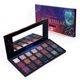 Prism Makeup 21 Colors Pigmented Eyeshadow Palette 6 Matte + 15 Shimmer Blendable Long Lasting Eye Shadow Palette Natural Colors Neutral Pigment Shadow Shimmers Make Up Cosmetics - wooelnet