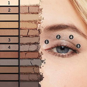 Rimmel Magnif'eyes Eye Palette, Nude Edition, Pack of 1 - wooelnet